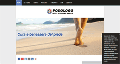 Desktop Screenshot of podologogallo.com